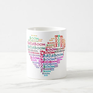Heart Badaboom Coffee Mug