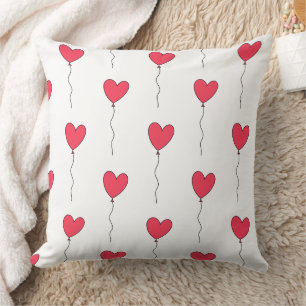 Heart Balloons Cushion