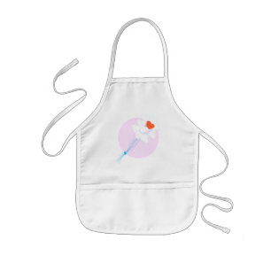 Heart Balloons Kids Apron