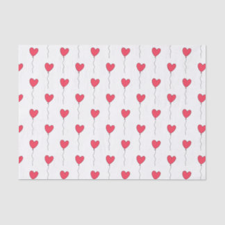 Heart Balloons Tissue Paper