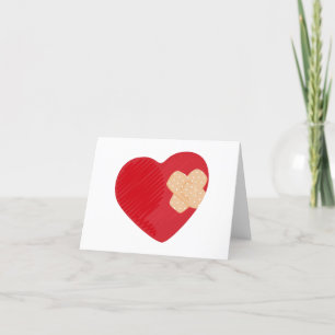 Heart Bandage Thank You Card