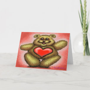 Heart Bear Card