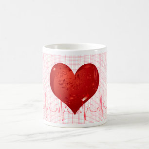 Heart Beat Coffee Mug