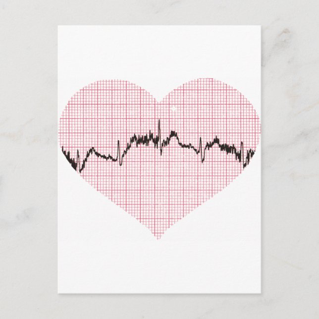 Heart Beat III Postcard (Front)