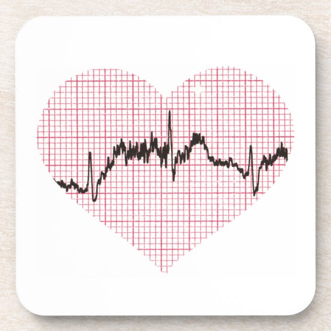 Heart Beat VII Coaster (Front)