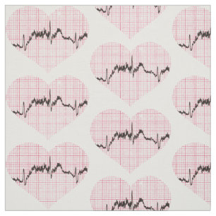 Heart Beat VII Fabric