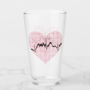 Heart Beat VII Glass