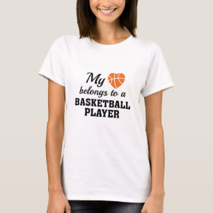 Heart Belongs Basketball T-Shirt