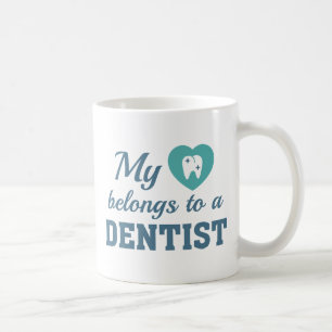 Heart Belongs Dentist Coffee Mug