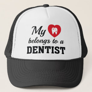 Heart Belongs Dentist Trucker Hat