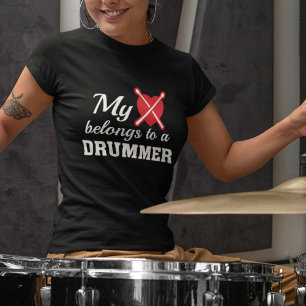 Heart Belongs Drummer T-Shirt