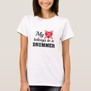 Heart Belongs Drummer T-Shirt