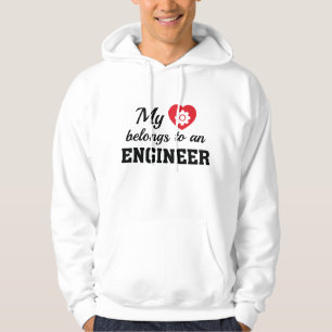 Heart Belongs Engineer Hoodie