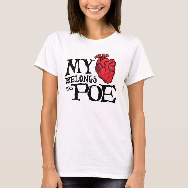 Heart Belongs to Poe Women's T-Shirt (Front)