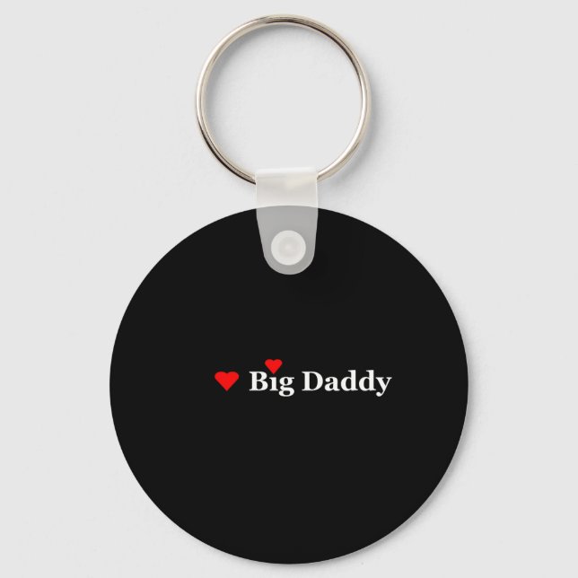 Heart Big Daddy Key Ring (Front)