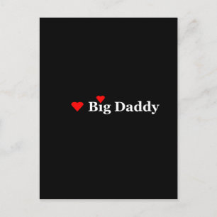 Heart Big Daddy Postcard
