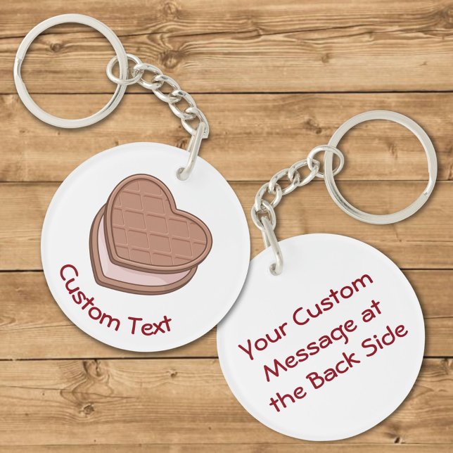 Heart Biscuit Keychain (Creator Uploaded)