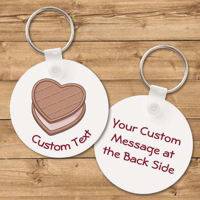 Heart Biscuit Keychain (Creator Uploaded)