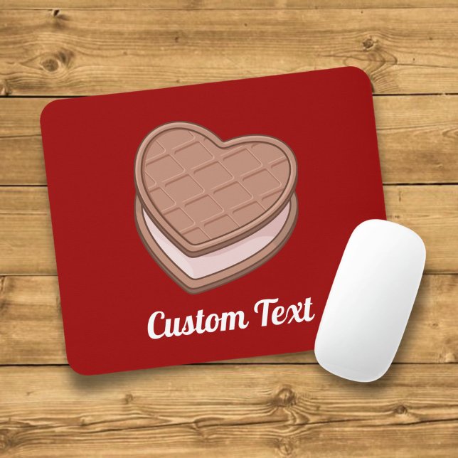 Heart Biscuit Mouse Pad (Creator Uploaded)