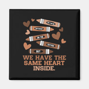 Heart Black History African Blm Juneteenth Women K Magnet
