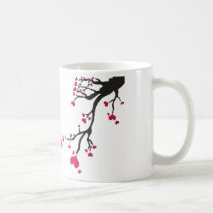 heart blossom coffee mug