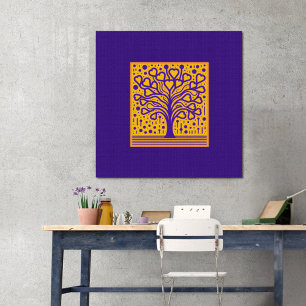 Heart Blossom Tree of Life Art Print