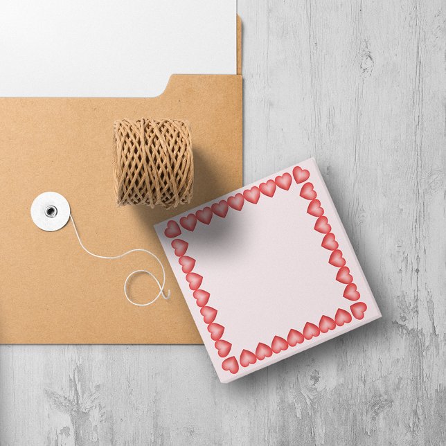 Heart Border Post-it Notes (Creator Uploaded)