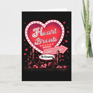 Heart Break Valentine  Card