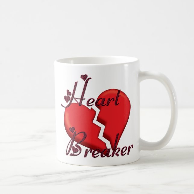 Heart Breaker Coffee Mug (Right)