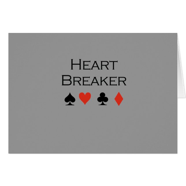 Heart breaker T-shirt (Front Horizontal)