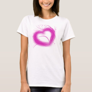 Heart Bright Pink T-Shirt