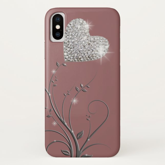 Heart brilliant lovely design Case-Mate iPhone case (Back)