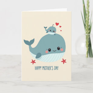 Heart Bubbles Mothers Day Card