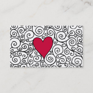 Heart Business Card
