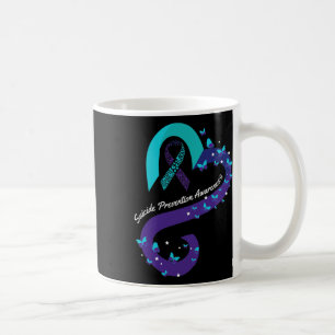 Heart Butterfly Suicide Awareness Mental Health 1 Coffee Mug