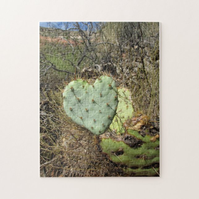 heart cactus jigsaw puzzle (Vertical)