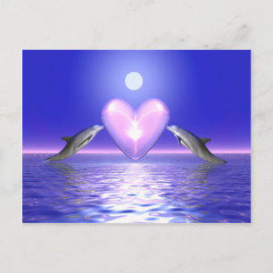Heart Callers - Dolphins Postcard