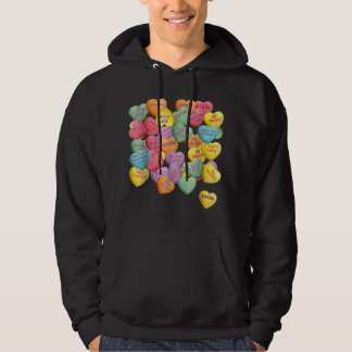 Heart Candy Design Valentine's Day for Men Woman & Hoodie