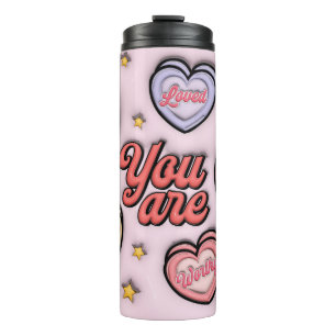Heart Candy Thermal Tumbler