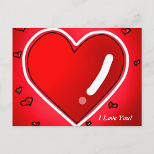 Heart Card I love You