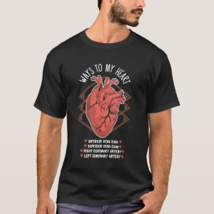 Heart Cardiology Echo Medical Student Cardiologist T-Shirt