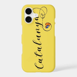 Heart Catalunya Mobile Phone Case, Catalonia
