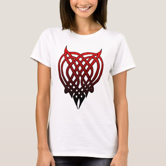Heart Celtic Knot T-Shirt (Front)
