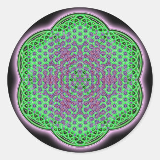 Heart Chakra Classic Round Sticker