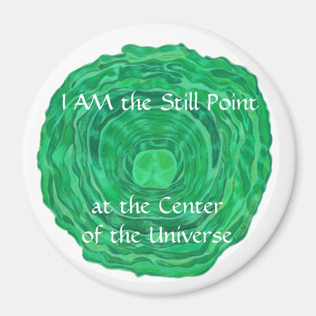 Heart Chakra Healing Art - #3 - Relationships Magnet (Front)