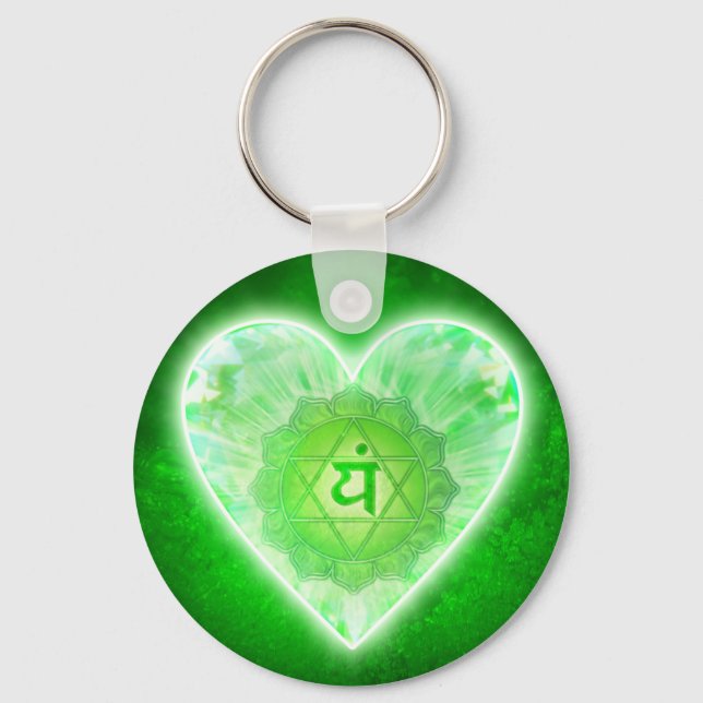 Heart Chakra Key Ring (Front)