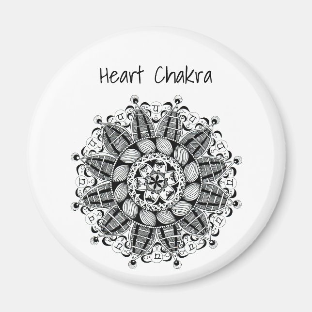 Heart Chakra magnet (Front)