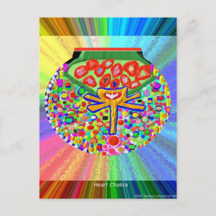 Heart Chakra Postcard