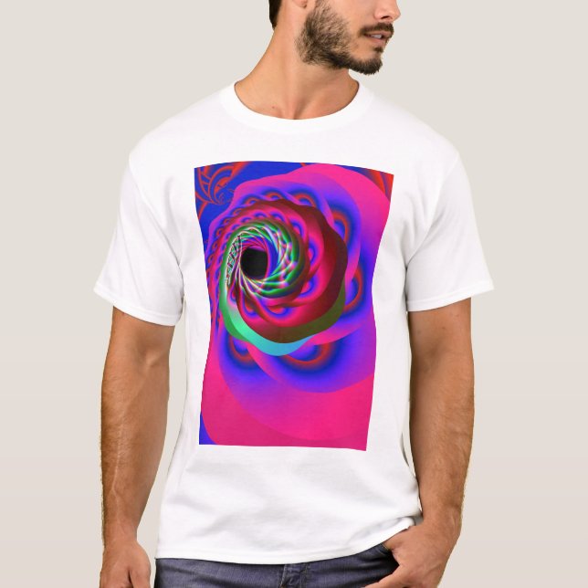 heart chakra spiral T-Shirt (Front)