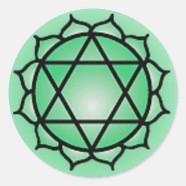 Heart Chakra Stickers (Front)